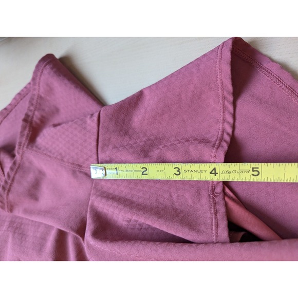 Oiselle Max Roga Jogger running Shorts Sz 4 Pink Red Short Gym Lined - Picture 12 of 13